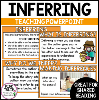 Preview of Making Inferences (Inferring) Reading Strategy Powerpoint - Guided Teaching