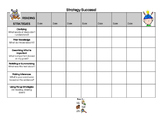 Reading Strategy Success Chart