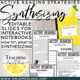 Reading Strategy Synthesizing / How to Synthesize / Editab