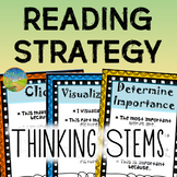 Reading Strategy Thinking Stems