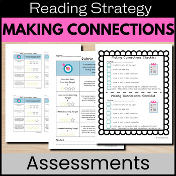 Preview of Reading Strategy Making Connections Rubrics and Anecdotal Notes