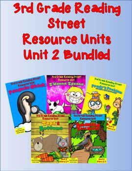 Preview of Reading Street 3rd Grade Unit 2 Stories Bundled! Penguin Chick and More!