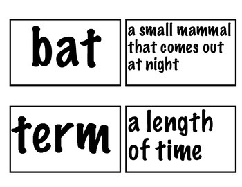 Preview of Reading Street 3rd Grade Unit 1 Vocabulary Flashcards