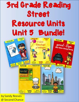 Unit five third grade reading streets activities