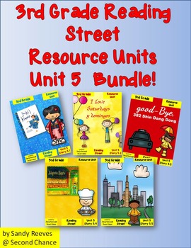 Preview of Reading Street 3rd Grade Unit 5 Bundle!