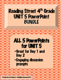 Reading Street 4th- UNIT 5 PowerPoint BUNDLE!