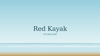 red kayak reading street