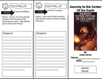 Preview of Reading Street 5th Grade Journey to the Center of the Earth