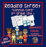 Reading Street 5th Grade Unit 1 | Red Kayak | Printable | 2013