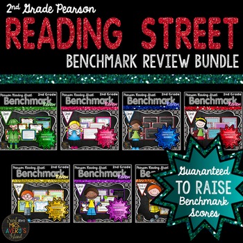 Preview of 2nd Grade Reading Street Benchmark Assessment Review Bundle