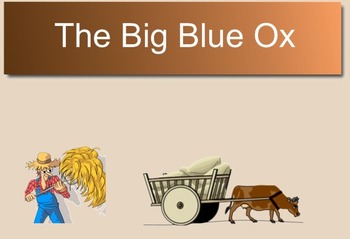 Preview of Reading Street Big Blue Ox