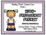Reading Street First Grade High-Frequency Frenzy — Whole Year!
