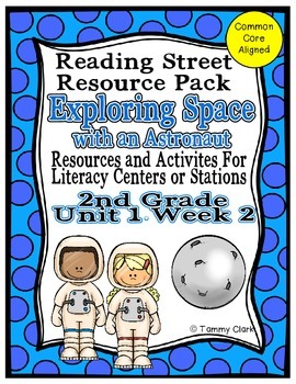 Preview of Exploring Space Reading Street Resource Pack 2nd Gr Unit 1 Week 2