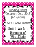 Reading Street Common Core 2013 Focus Board Posters: 4th G