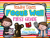 Reading Street Focus Wall - First Grade-EDITABLE {Entire Y