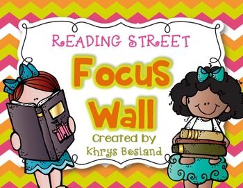 Preview of Reading Street Focus Wall - Kindergarten-EDITABLE {Entire Year - Over 350 Pages}