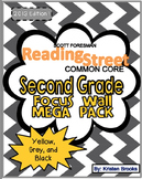 Reading Street Focus Wall Mega Pack: Second Grade (Grey, Black, and Yellow)