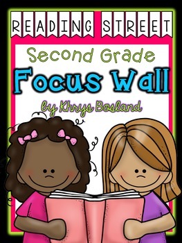 Preview of Reading Street Focus Wall - Second Grade-EDITABLE {Entire Year - Over 430 Pages}