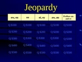 Reading Street Grade 1 Unit 5 Jeopardy-Style Review Game (Part 1)