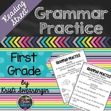 Reading Street Grammar Practice First Grade