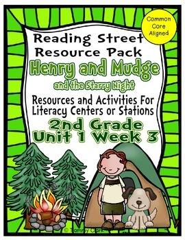 Preview of Henry and Mudge Reading Street Resource Pack 2nd Gr Unit 1 Week 3