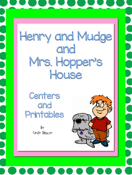 Preview of Henry and Mudge and Mrs. Hopper's House, Centers/Distance Learning