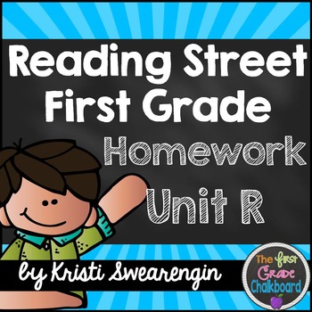 Preview of Reading Street Homework Packet: First Grade Common Core Review Unit