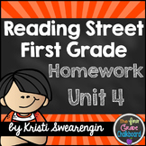 Reading Street Homework Packet: First Grade Unit 4