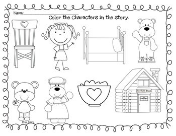 Goldilocks & the Three Bears Companion Packet by The Multicultural ...
