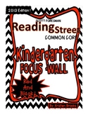 Reading Street Kindergarten Focus Wall MEGA pack! (Red and Black)