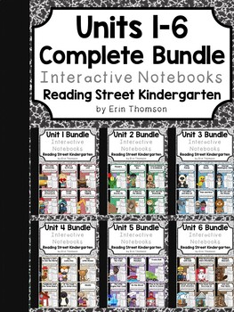 Preview of Kindergarten Interactive Notebooks ~ Complete Bundle