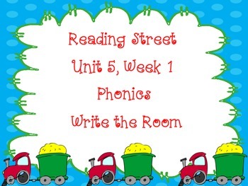 Unit 1 Week 5 Kindergarten Reading Street PowerPoint. Smash!Crash!