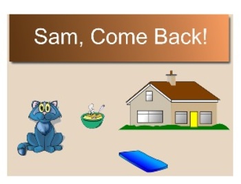 Preview of Reading Street Sam Come Back!