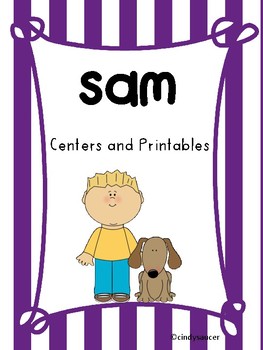 Preview of Reading Street, Sam,  Literacy Centers and Printables/Distance Learning