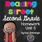 Reading Street Second Grade Homework Unit 5