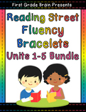 Reading Street Sight Word Fluency Bracelets Bundle Units 1