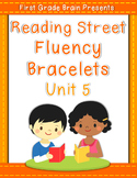 Reading Street Sight Word Fluency Bracelets Unit 5 (non Co