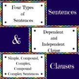 Sentences and Clauses PowerPoint Bundle