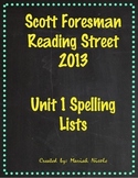 Reading Street Spelling Unit 1