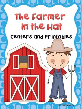 Preview of The Farmer in the Hat, Centers and Printables/Distance Learning