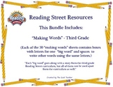 Reading Street - Third Grade "Making Words"