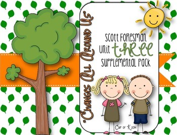 Kindergarten Reading Street Unit 3 Supplemental Pack by Cup of K
