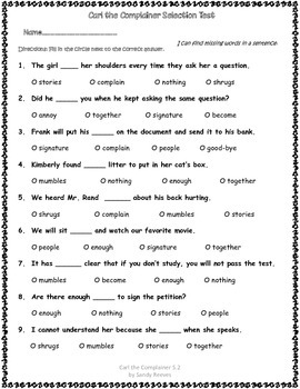 Reading Street Unit 5 2013 Selection Tests And Spelling