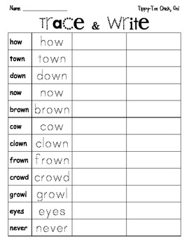Reading Street Unit 5 Daily Word Work/Spelling Worksheets ...