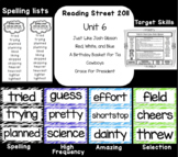 Reading Street  Unit Six Resources Grade 2