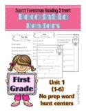 Reading Street decodable readers unit 1 weeks 1-6 FIRST GRADE