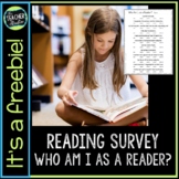 Reading Survey: "Who Am I as a Reader?"