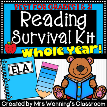 Preview of Reading Survival Kit! Whole Year of Reading Resources for Grades 1 and 2!