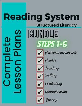 Preview of Reading System 4th Edition BUNDLE Steps 1-6