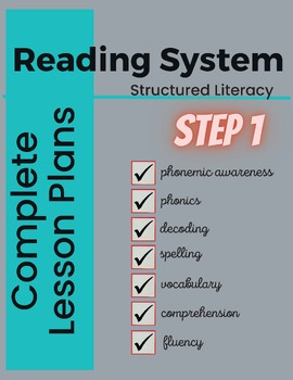 Preview of Reading System 4th Edition Step 1 Plans